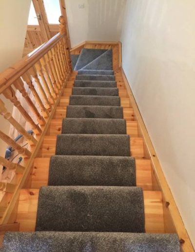 Stairs Carpet fitted by A & D Carpets
